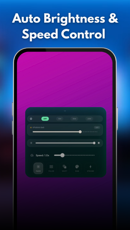 Studio Light UI Screen 2